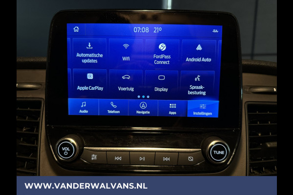 Ford Transit Custom 2.0 TDCI 130pk L2H1 Euro6 Airco | Camera | Navigatie | LED | Apple Carplay | Android Auto Cruisecontrol, Stoelverwarming, Verwarmde voorruit, Parkeersensoren, Bijrijdersbank, 2800kg trekvermogen