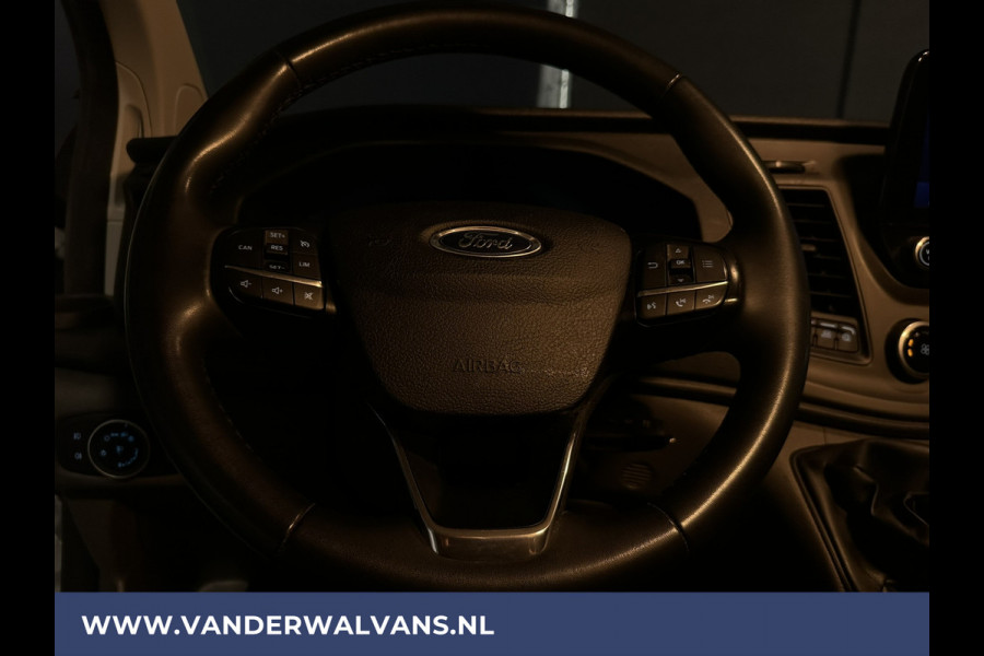 Ford Transit Custom 2.0 TDCI 130pk L2H1 Euro6 Airco | Camera | Navigatie | LED | Apple Carplay | Android Auto Cruisecontrol, Stoelverwarming, Verwarmde voorruit, Parkeersensoren, Bijrijdersbank, 2800kg trekvermogen
