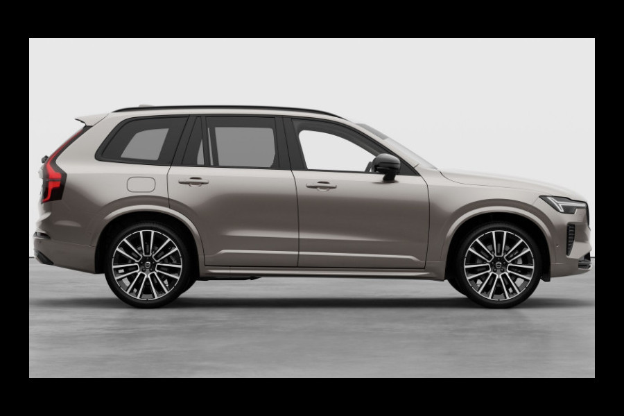 Volvo XC90 2.0 T8 Plug-in hybrid AWD Ultra Dark Luchtvering / Bowers & Wilkins / Stoelventilatie / Stoelmassage / Panoramadak / Gelamineerde ruiten rondom / Apple carplay / Adaptive cruise control / 22" lichtmetalen velgen /