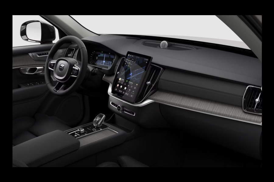 Volvo XC90 2.0 T8 Plug-in hybrid AWD Ultra Dark Luchtvering / Bowers & Wilkins / Stoelventilatie / Stoelmassage / Panoramadak / Gelamineerde ruiten rondom / Apple carplay / Adaptive cruise control / 22" lichtmetalen velgen /