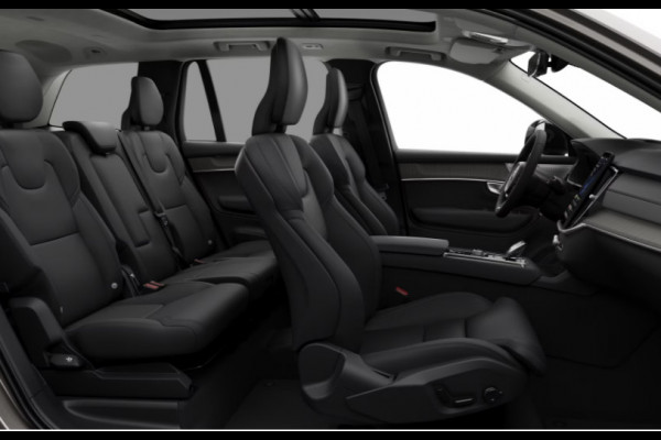 Volvo XC90 2.0 T8 Plug-in hybrid AWD Ultra Dark Luchtvering / Bowers & Wilkins / Stoelventilatie / Stoelmassage / Panoramadak / Gelamineerde ruiten rondom / Apple carplay / Adaptive cruise control / 22" lichtmetalen velgen /