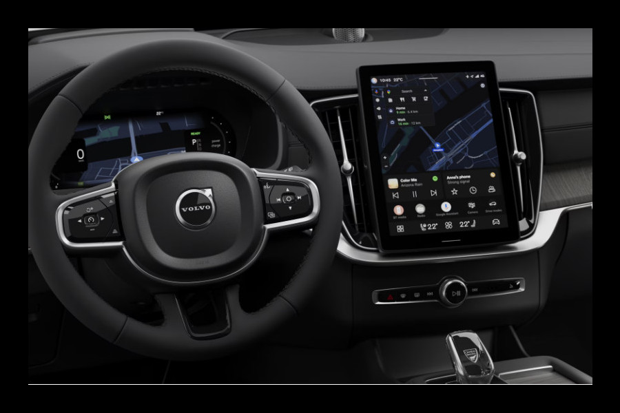 Volvo XC90 2.0 T8 Plug-in hybrid AWD Ultra Dark Luchtvering / Bowers & Wilkins / Stoelventilatie / Stoelmassage / Panoramadak / Gelamineerde ruiten rondom / Apple carplay / Adaptive cruise control / 22" lichtmetalen velgen /