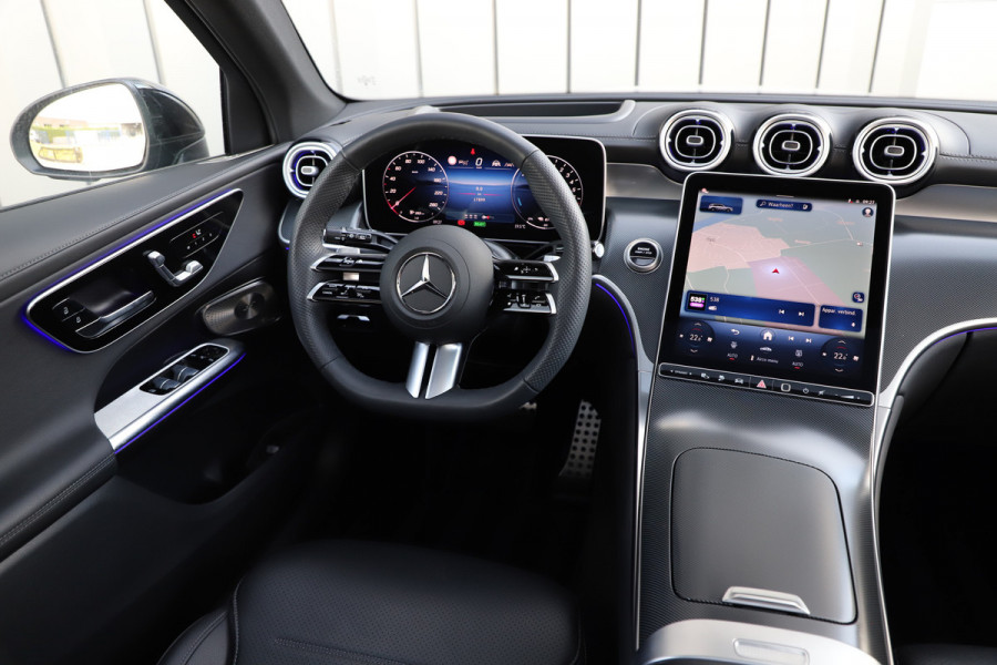 Mercedes-Benz GLC 400e AMG 4-Matic | 381PK | Achterasbesturing | Luchtvering | Pano | Keyles-go | Head-up | Sfeerverlichting | Memory | Burmester