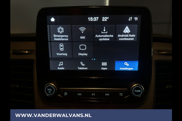 Ford Transit 2.0 TDCI 130pk L2H2 Euro6 Airco | Camera | Android Auto | Cruisecontrol | 2550kg Trekhaak Elektrisch verstelbare bestuurdersstoel, Verwarmde voorruit, Parkeersensoren, Bijrijdersbank, Parkeersensoren