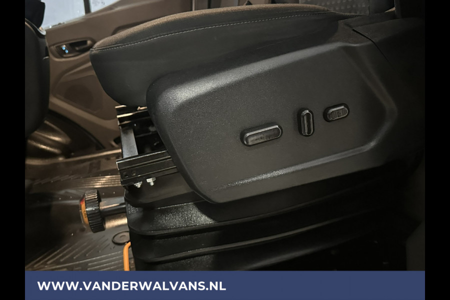 Ford Transit 2.0 TDCI 130pk L2H2 Euro6 Airco | Camera | Android Auto | Cruisecontrol | 2550kg Trekhaak Elektrisch verstelbare bestuurdersstoel, Verwarmde voorruit, Parkeersensoren, Bijrijdersbank, Parkeersensoren
