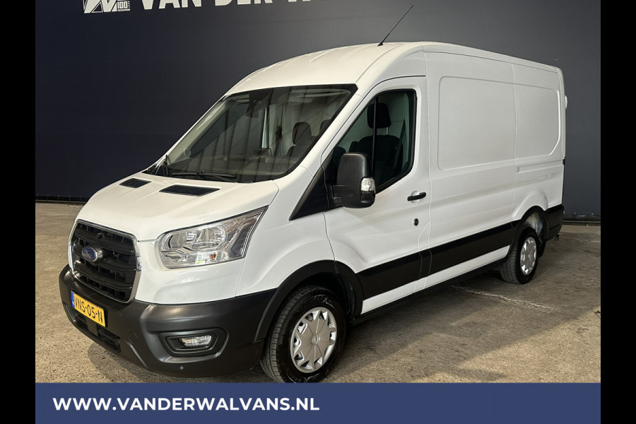 Ford Transit 2.0 TDCI 130pk L2H2 Euro6 Airco | Camera | Android Auto | Cruisecontrol | 2550kg Trekhaak Elektrisch verstelbare bestuurdersstoel, Verwarmde voorruit, Parkeersensoren, Bijrijdersbank, Parkeersensoren