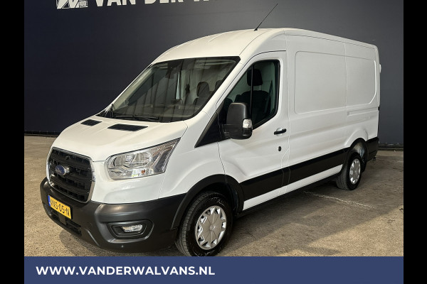 Ford Transit 2.0 TDCI 130pk L2H2 Euro6 Airco | Camera | Android Auto | Cruisecontrol | 2550kg Trekhaak Elektrisch verstelbare bestuurdersstoel, Verwarmde voorruit, Parkeersensoren, Bijrijdersbank, Parkeersensoren