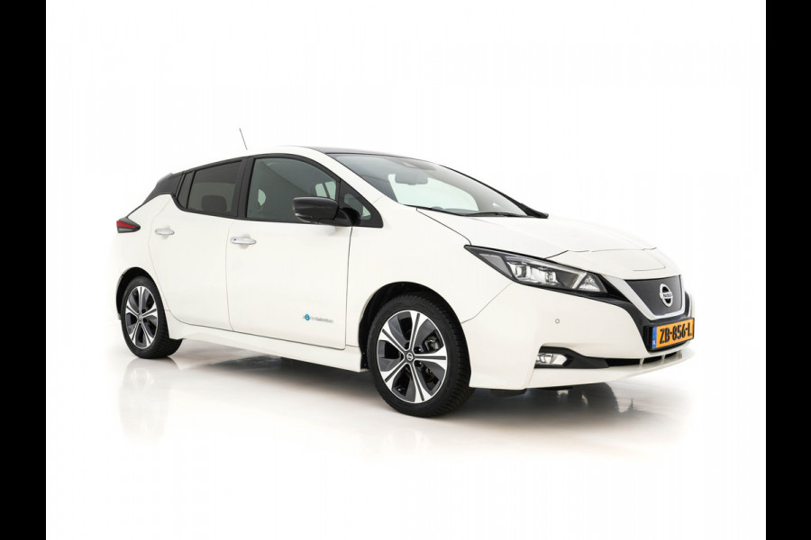 Nissan Leaf Tekna 40 kWh (INCL-BTW) Aut. *LUXURY-LEATHER | FULL-LED | BOSE-SURROUND | DIGI-COCKPIT | ADAPTIVE-CRUISE | TOPVIEW | KEYLESS | NAVI-FULLMAP | BLINDSPOT | DAB+ | PDC | HEATED-COMFORTSEATS | PRIVACY-GLASS |