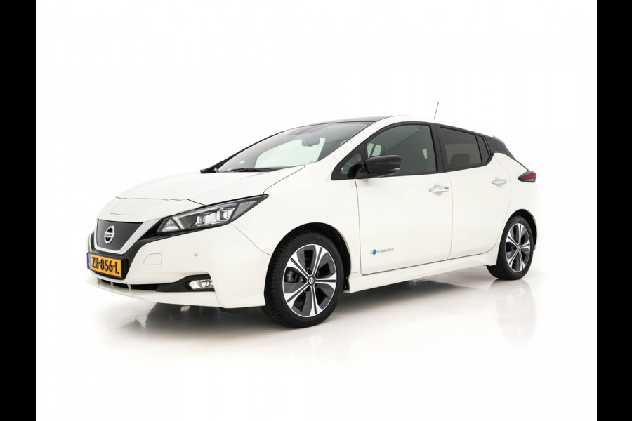 Nissan Leaf Tekna 40 kWh (INCL-BTW) Aut. *LUXURY-LEATHER | FULL-LED | BOSE-SURROUND | DIGI-COCKPIT | ADAPTIVE-CRUISE | TOPVIEW | KEYLESS | NAVI-FULLMAP | BLINDSPOT | DAB+ | PDC | HEATED-COMFORTSEATS | PRIVACY-GLASS |