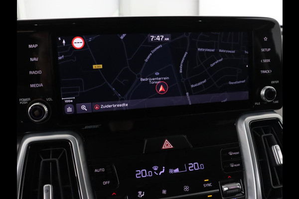 Kia Sorento 1.6 T-GDI Hybrid 2WD ExecutiveLine 7-persoons | Panoramadak | Stoelventilatie | Head-Up | 360 Camera | Leder | Adaptive cruise | Stoel & stuurverwarming | Park Assist | Memory | Carplay