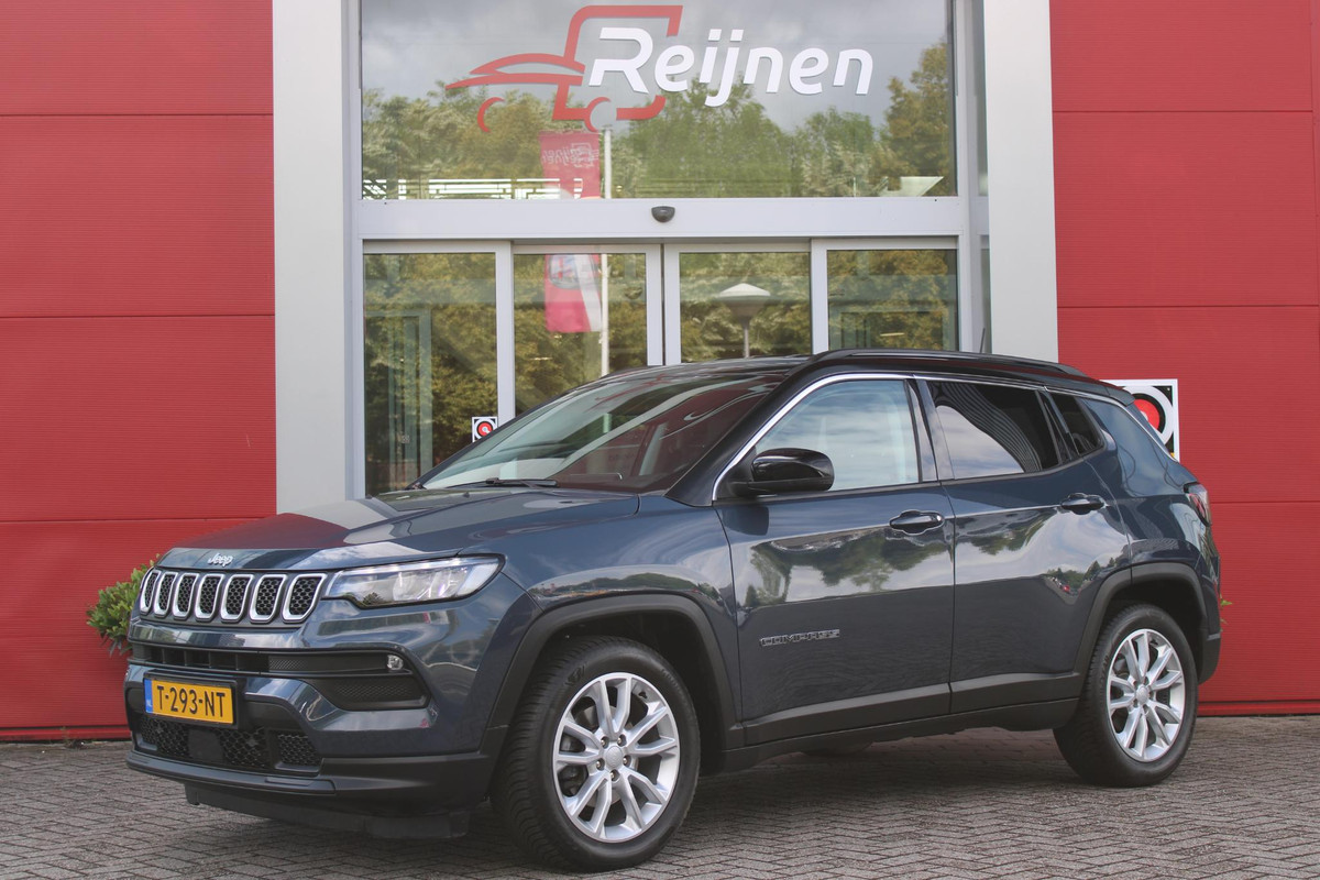 Jeep Compass 1.3T LONGITUDE AUTOMAAT | NAVIGATIE | ACHTERUITRIJCAMERA | PARKEERSENSOREN | APPLE CARPLAY / ANDROID AUTO | LICHTMETALEN VELGEN | LED KOPLAMPEN | LED MISTLAMPEN | ADAPTIVE CRUISE CONTROL | KEYLESS ENTRY / START | DRAADLOOS TELEFOONLADER | CLIMATE CONTROL | Jeep Compass 1.3T LONGITUDE AUTOMAAT | NAVIGATIE | ACHTERUITRIJCAMERA | PARKEERSENSOREN | APPLE CARPLAY / ANDROID AUTO | LICHTMETALEN VELGEN | LED KOPLAMPEN | LED MISTLAMPEN | ADAPTIVE CRUISE CONTROL | KEYLESS ENTRY / START | DRAADLOOS TELEFOONLADER | CLIMATE CONTROL |