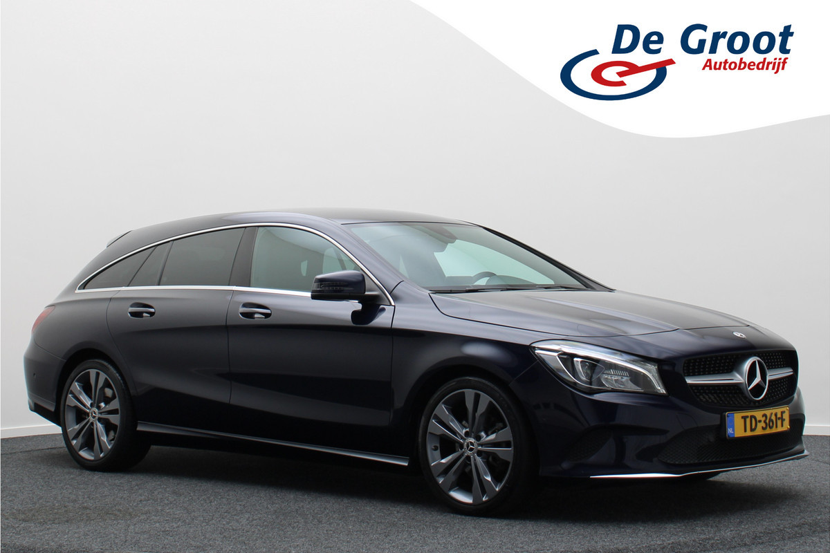 Mercedes-Benz CLA-Klasse Shooting Brake 180 Business Solution LED, Camera, Apple CarPlay, Navigatie, Cruise, Stoelverwarming, 18'' Mercedes-Benz CLA-Klasse Shooting Brake 180 Business Solution LED, Camera, Apple CarPlay, Navigatie, Cruise, Stoelverwarming, 18''