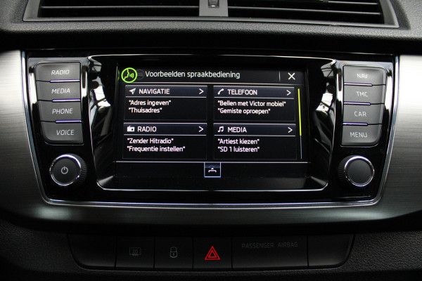 Škoda Fabia Combi 1.0 TSI 110pk Aut. Navi Climate LM velgen Cruise PDC LED SmartLink Carplay BTW auto