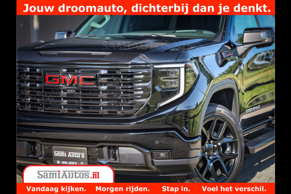 GMC Sierra DENALI 6.2 V8 426PK Full Option | De Meest Luxe Pick-Up in zijn Klasse | Comfortabele Dubbele Cabine met Royale 5 Zitplaatsen | BPM vrij | Nu Leverbaar uit Voorraad | Voorraad Nr 433794