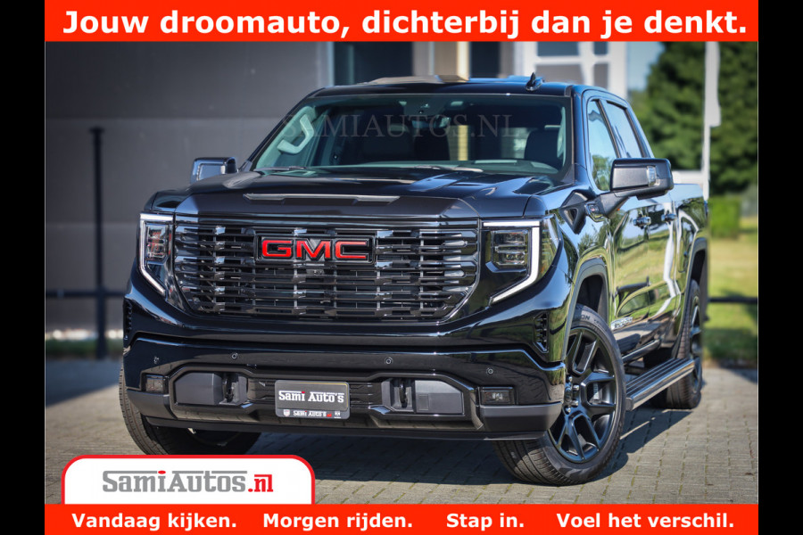 GMC Sierra DENALI 6.2 V8 426PK Full Option | De Meest Luxe Pick-Up in zijn Klasse | Comfortabele Dubbele Cabine met Royale 5 Zitplaatsen | BPM vrij | Nu Leverbaar uit Voorraad | Voorraad Nr 433794