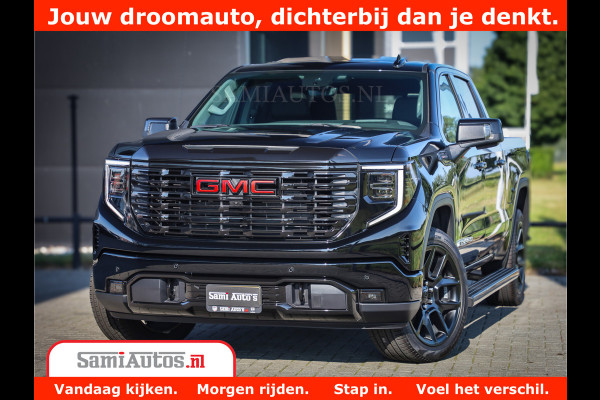 GMC Sierra DENALI 6.2 V8 426PK Full Option | De Meest Luxe Pick-Up in zijn Klasse | Comfortabele Dubbele Cabine met Royale 5 Zitplaatsen | BPM vrij | Nu Leverbaar uit Voorraad | Voorraad Nr 433794