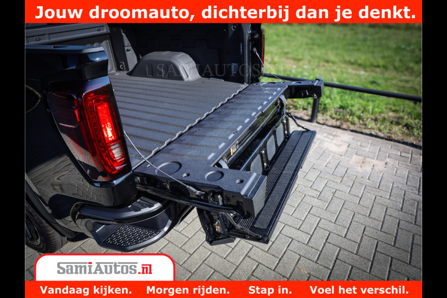 GMC Sierra DENALI 6.2 V8 426PK Full Option | De Meest Luxe Pick-Up in zijn Klasse | Comfortabele Dubbele Cabine met Royale 5 Zitplaatsen | BPM vrij | Nu Leverbaar uit Voorraad | Voorraad Nr 433794