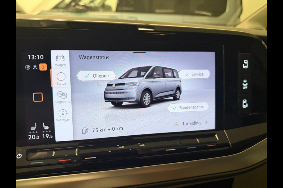 Volkswagen Multivan 1.4 eHybrid 7PERSOONS PANO/IQ-LICHT/NAVI/STOEL-M+MASSAGE/SFEERVERL/V-COCKPIT/CAM///