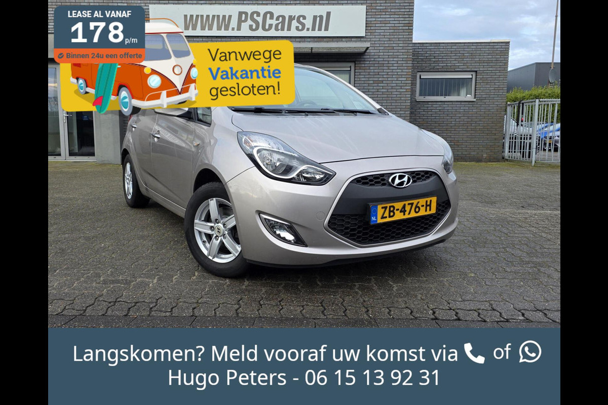 Hyundai ix20 1.6i Premium 6 bak|Stuurverw.|trekhaak|Navi|Clima Hyundai ix20 1.6i Premium 6 bak|Stuurverw.|trekhaak|Navi|Clima