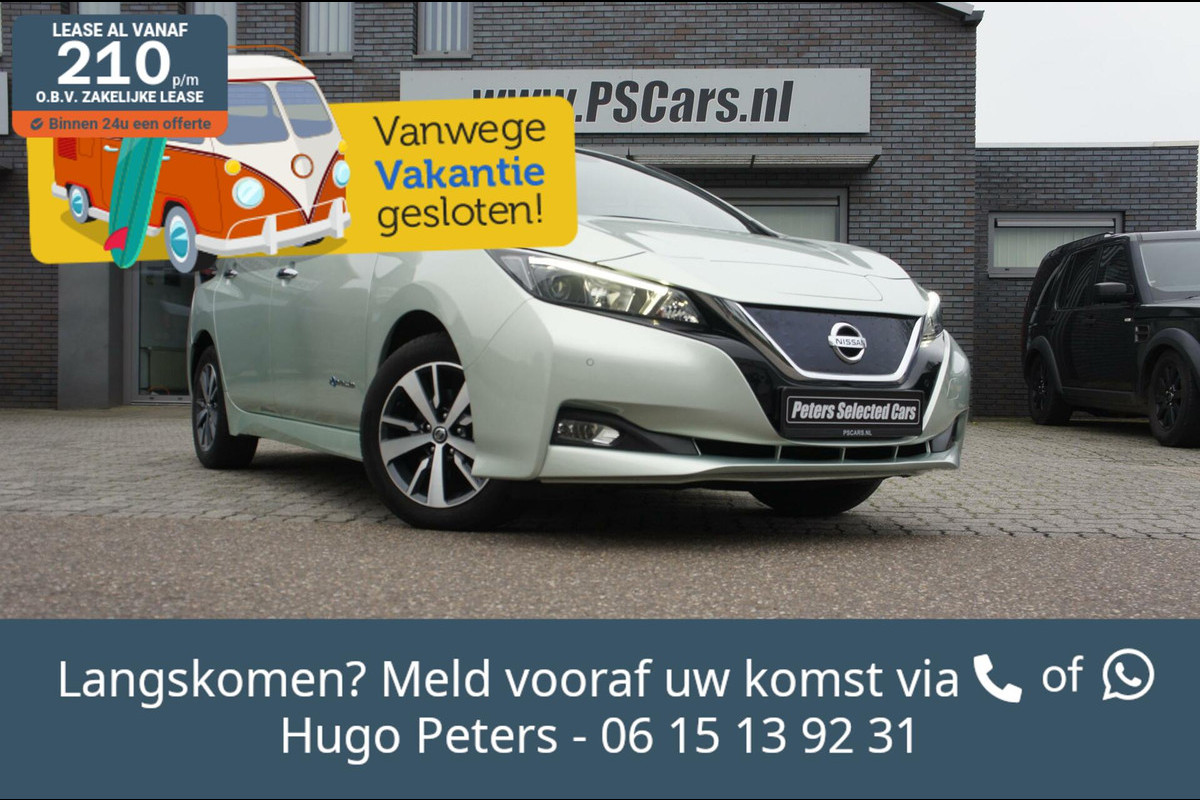 Nissan Leaf 40 kWh Camera|Navigatie|Stoel-Stuurverwarming Nissan Leaf 40 kWh Camera|Navigatie|Stoel-Stuurverwarming