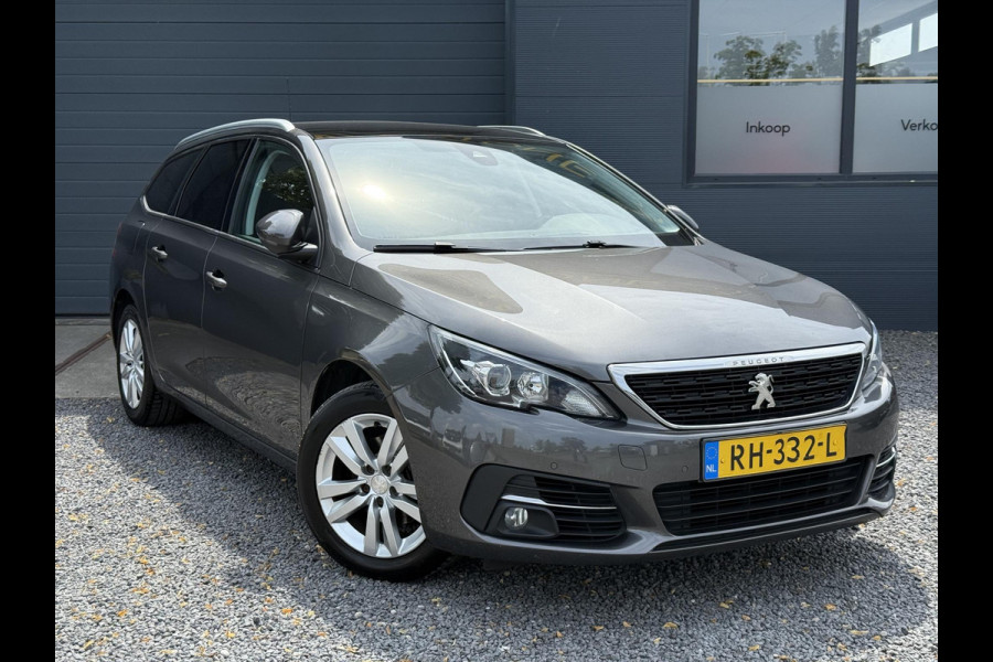 Peugeot 308 SW 1.2 PureTech Blue Lease Executive 2e Eigenaar,Pano,110pk,Navi,Dealer Onderhouden,Clima,Cruise,Pdc V+A,Lm velgen,Apk tot 12-2025