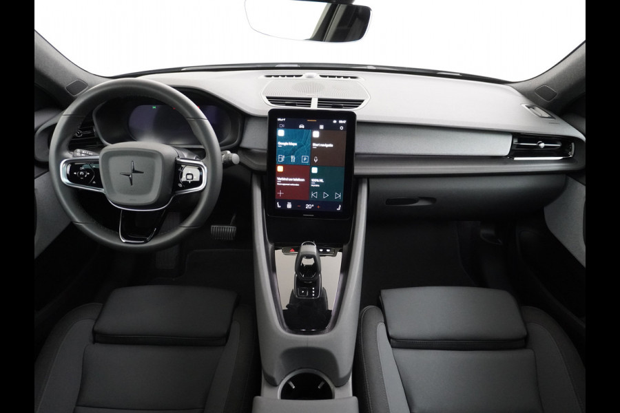 Polestar 2 AUT. 408 pk Long Range Dual Motor 78kWh Panorama-Dak Harman&Kardon® Electr.Stoelen Verwarmd+Achterbank+Stuur Adaptive-Cruise Car Verkeersbord detectie Regen-Lichtsensor Virtual-Cockpit Home-Link Bots waarschuwing Autonoom-Rem Lane Assist Keyless Connected 1e Eigenaar Origineel Nederlandse Auto 1.500kg Trekvermogen 660Nm! € 59.000 nieuw!