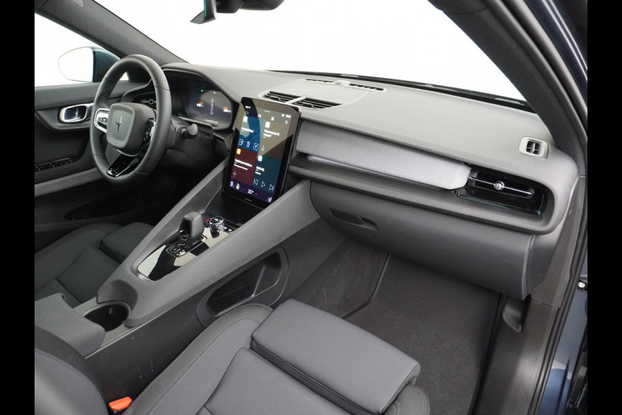 Polestar 2 AUT. 408 pk Long Range Dual Motor 78kWh Panorama-Dak Harman&Kardon® Electr.Stoelen Verwarmd+Achterbank+Stuur Adaptive-Cruise Car Verkeersbord detectie Regen-Lichtsensor Virtual-Cockpit Home-Link Bots waarschuwing Autonoom-Rem Lane Assist Keyless Connected 1e Eigenaar Origineel Nederlandse Auto 1.500kg Trekvermogen 660Nm! € 59.000 nieuw!