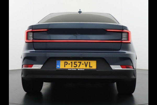 Polestar 2 AUT. 408 pk Long Range Dual Motor 78kWh Panorama-Dak Harman&Kardon® Electr.Stoelen Verwarmd+Achterbank+Stuur Adaptive-Cruise Car Verkeersbord detectie Regen-Lichtsensor Virtual-Cockpit Home-Link Bots waarschuwing Autonoom-Rem Lane Assist Keyless Connected 1e Eigenaar Origineel Nederlandse Auto 1.500kg Trekvermogen 660Nm! € 59.000 nieuw!