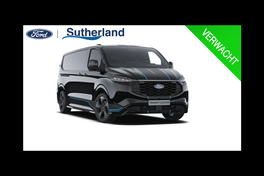 Ford Transit Custom 320 2.5 PHEV L2H1 Sport 233pk | Inklapbare trekhaak | 19 inch lichtmetalen Sport velgen (mat zwart) | Verwarmbaar stuurwiel  | Navigatie systeem | B&O speakers
