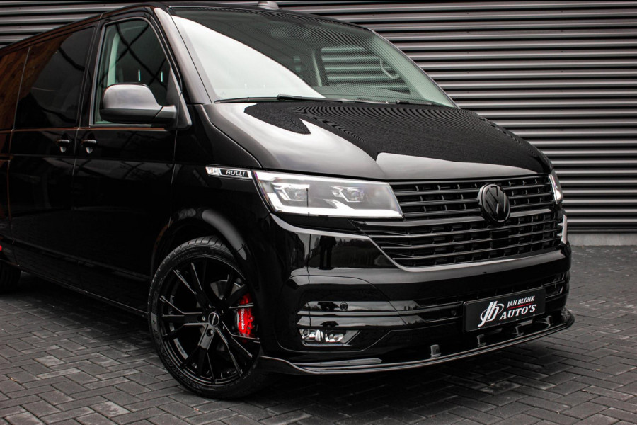 Volkswagen Transporter 2.0 TDI L2H1 30 DC BULLI 199PK DUBBEL CABINE / LEDEREN BEKLEDING / PDC / VERLAGINGSVEREN / 2X SCHUIFDEUR