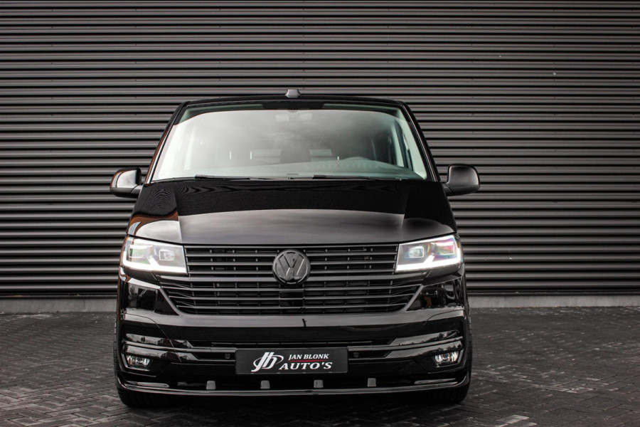 Volkswagen Transporter 2.0 TDI L2H1 30 DC BULLI 199PK DUBBEL CABINE / LEDEREN BEKLEDING / PDC / VERLAGINGSVEREN / 2X SCHUIFDEUR
