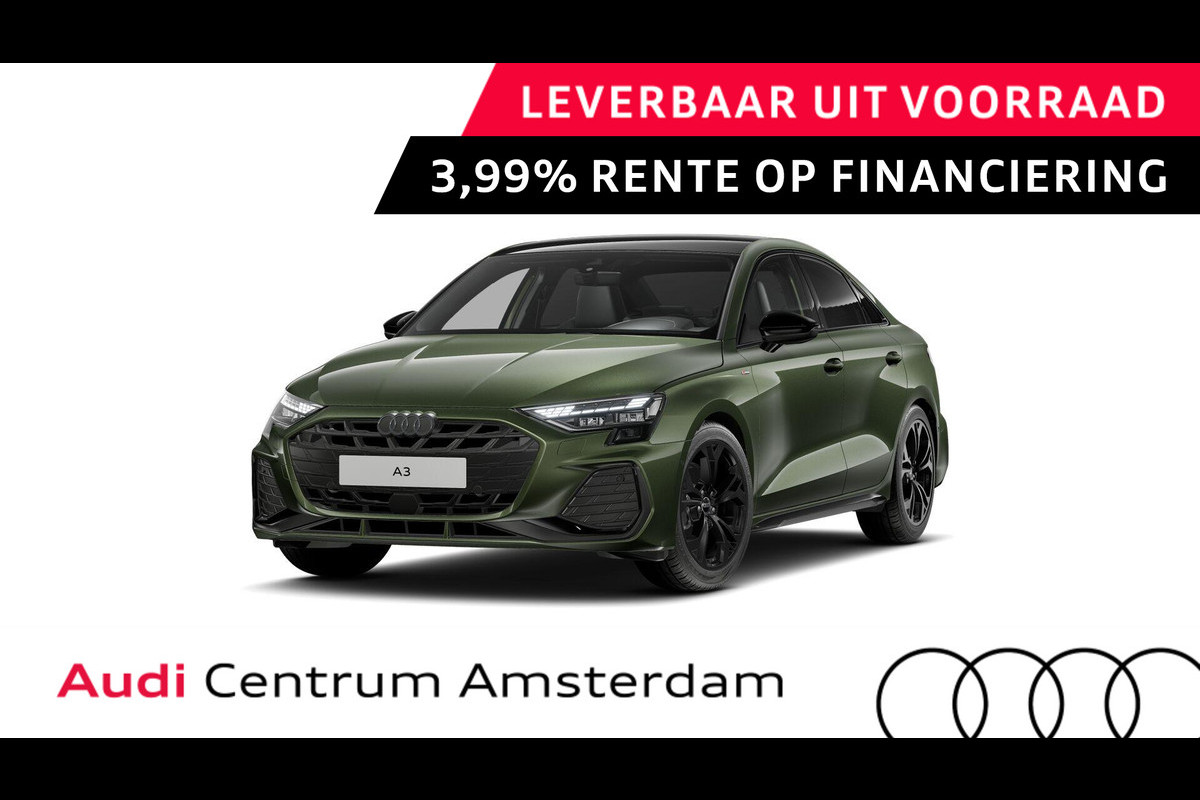 Audi A3 Limousine 30 TFSI S edition | Assistentiepakket driving + parking Plus | optiekpakket zwart plus | privacy glass | 18” inch zwarte velgen | Audi A3 Limousine 30 TFSI S edition | Assistentiepakket driving + parking Plus | optiekpakket zwart plus | privacy glass | 18” inch zwarte velgen |