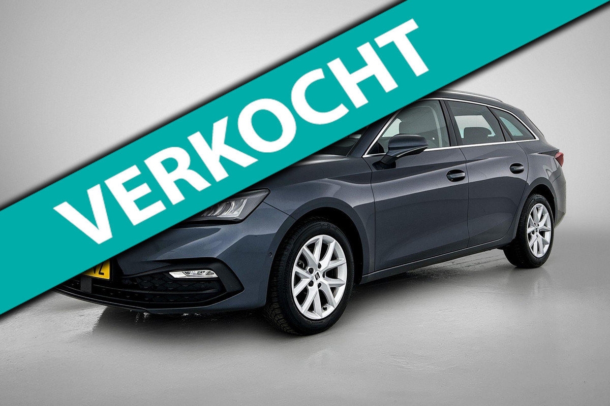 Seat Leon Sportstourer 1.5 TSI Style Launch Edition (TREKHAAK ELEKT. WEGKLAPBAAR, CAMERA, CARPLAY, 1e EIGENAAR, GOED ONDERHOUDEN) Seat Leon Sportstourer 1.5 TSI Style Launch Edition (TREKHAAK ELEKT. WEGKLAPBAAR, CAMERA, CARPLAY, 1e EIGENAAR, GOED ONDERHOUDEN)