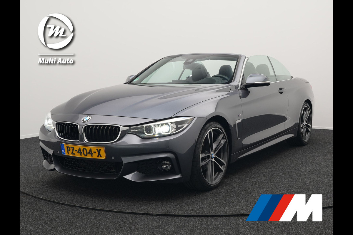 BMW 4 Serie Cabrio 420i M Sport Automaat 184pk | Lederen Sportstoelen Memory Verwarmd | Navi Pro | Head-up Display | Camera | LED | BMW 4 Serie Cabrio 420i M Sport Automaat 184pk | Lederen Sportstoelen Memory Verwarmd | Navi Pro | Head-up Display | Camera | LED |