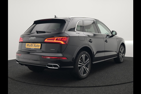 Audi Q5 55 TFSI e Quattro S Line Plug In Hybrid 367pk PHEV | Adaptive Cruise | Alcantara Sportstoelen Massage | 20"L.M | Keyless | DAB | Navi | Stoelverwarming | El. Achterklep |