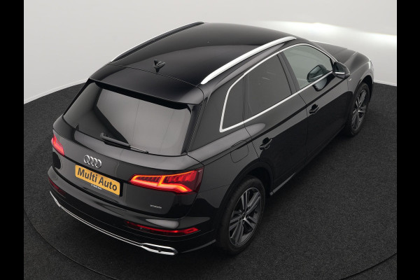 Audi Q5 55 TFSI e Quattro S Line Plug In Hybrid 367pk PHEV | Adaptive Cruise | Alcantara Sportstoelen Massage | 20"L.M | Keyless | DAB | Navi | Stoelverwarming | El. Achterklep |
