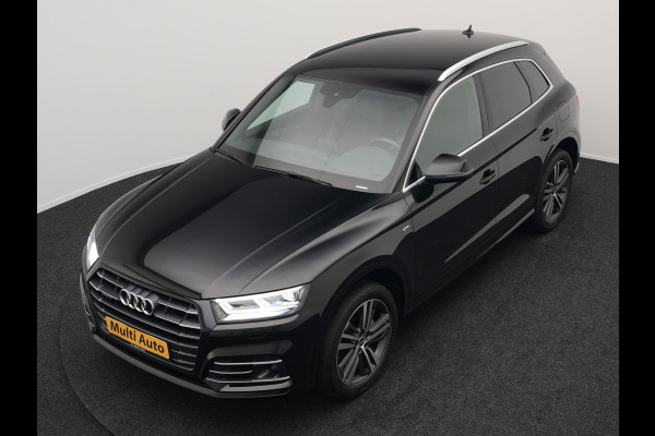 Audi Q5 55 TFSI e Quattro S Line Plug In Hybrid 367pk PHEV | Adaptive Cruise | Alcantara Sportstoelen Massage | 20"L.M | Keyless | DAB | Navi | Stoelverwarming | El. Achterklep |