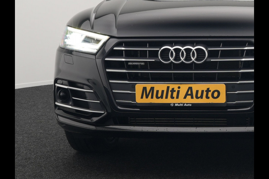Audi Q5 55 TFSI e Quattro S Line Plug In Hybrid 367pk PHEV | Adaptive Cruise | Alcantara Sportstoelen Massage | 20"L.M | Keyless | DAB | Navi | Stoelverwarming | El. Achterklep |