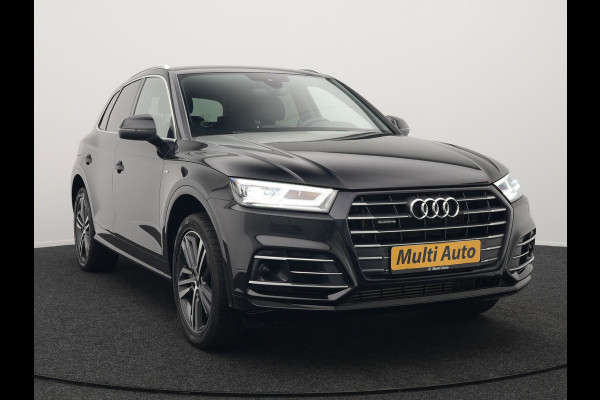 Audi Q5 55 TFSI e Quattro S Line Plug In Hybrid 367pk PHEV | Adaptive Cruise | Alcantara Sportstoelen Massage | 20"L.M | Keyless | DAB | Navi | Stoelverwarming | El. Achterklep |