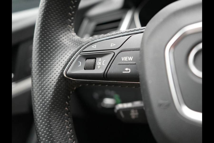 Audi Q5 55 TFSI e Quattro S Line Plug In Hybrid 367pk PHEV | Adaptive Cruise | Alcantara Sportstoelen Massage | 20"L.M | Keyless | DAB | Navi | Stoelverwarming | El. Achterklep |