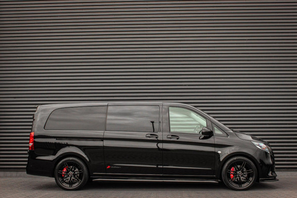 Mercedes-Benz Vito 119 CDI L3 SPORT DUBBEL CABINE / DC / BPM VRIJ / FULL BLACK / 2X SCHUIFDEUREN / AMG / VERLAAGD / APPLE CARPLAY