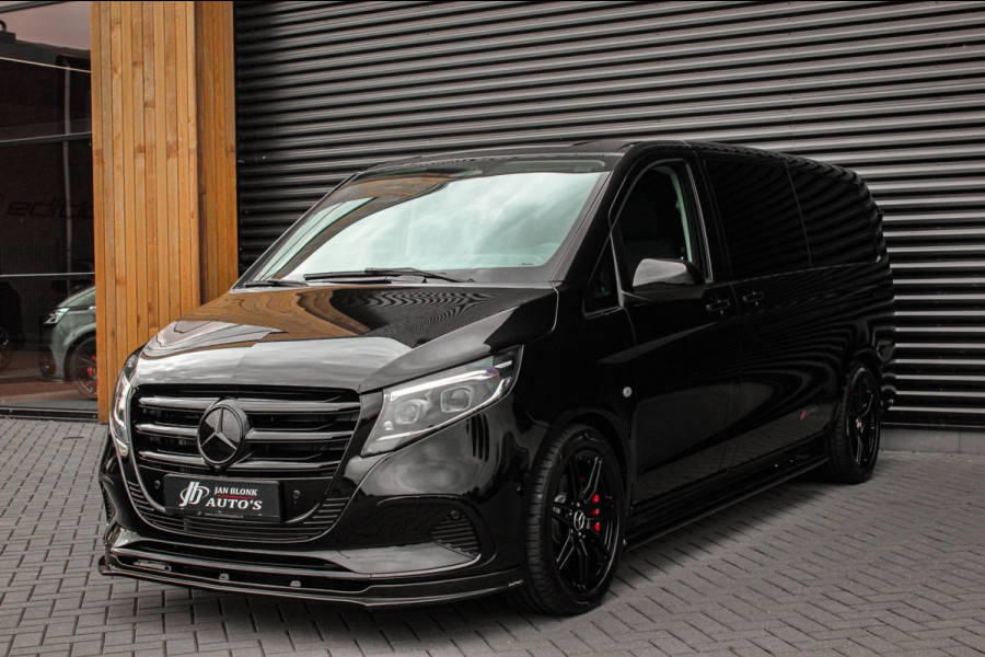 Mercedes-Benz Vito 119 CDI L3 SPORT DUBBEL CABINE / DC / BPM VRIJ / FULL BLACK / 2X SCHUIFDEUREN / AMG / VERLAAGD / APPLE CARPLAY