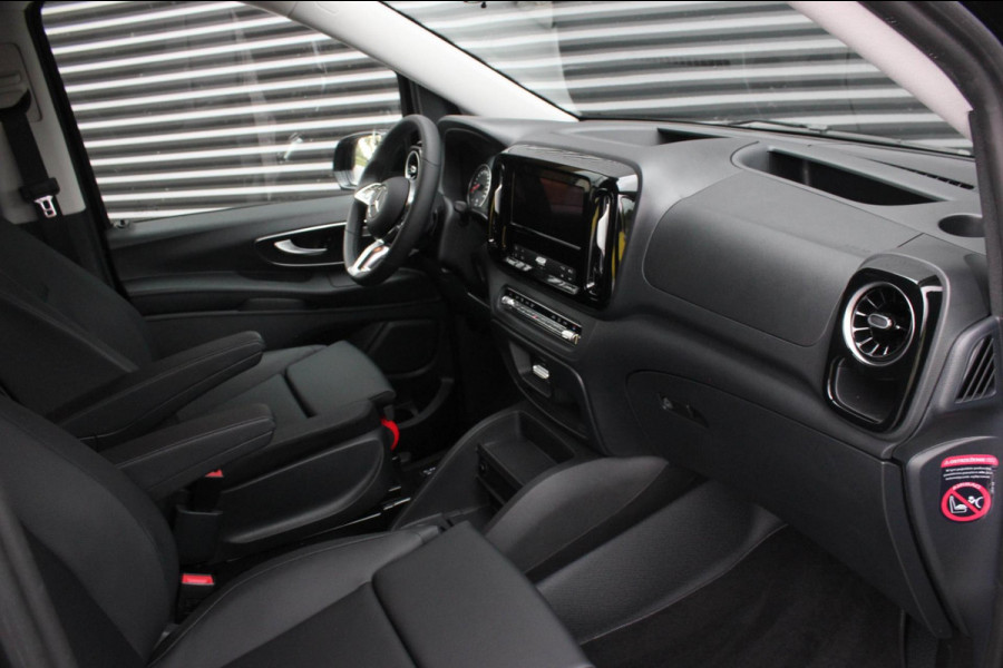Mercedes-Benz Vito 119 CDI L3 SPORT DUBBEL CABINE / DC / BPM VRIJ / FULL BLACK / 2X SCHUIFDEUREN / AMG / VERLAAGD / APPLE CARPLAY