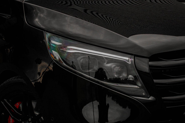 Mercedes-Benz Vito 119 CDI L3 SPORT DUBBEL CABINE / DC / BPM VRIJ / FULL BLACK / 2X SCHUIFDEUREN / AMG / VERLAAGD / APPLE CARPLAY