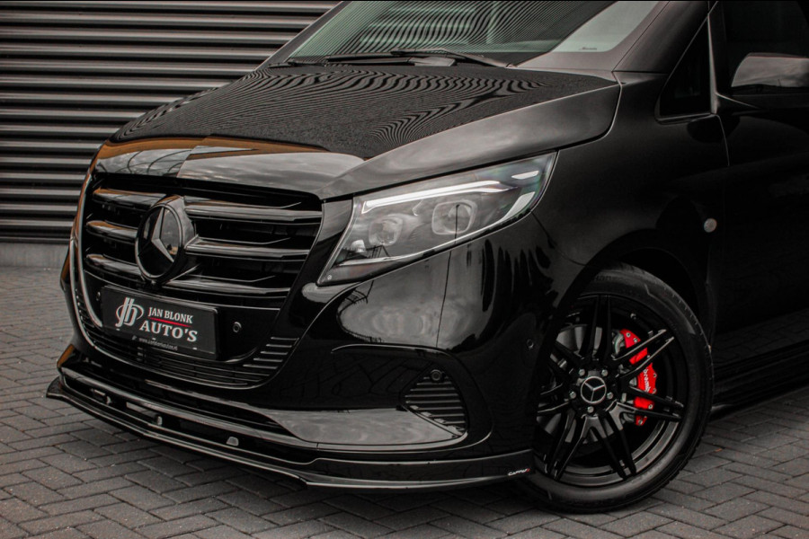 Mercedes-Benz Vito 119 CDI L3 SPORT DUBBEL CABINE / DC / BPM VRIJ / FULL BLACK / 2X SCHUIFDEUREN / AMG / VERLAAGD / APPLE CARPLAY