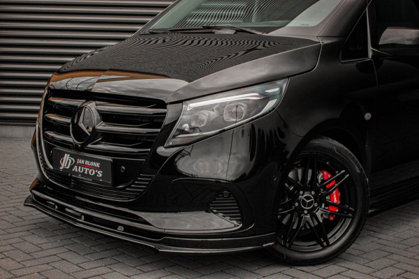Mercedes-Benz Vito 119 CDI L3 SPORT DUBBEL CABINE / DC / BPM VRIJ / FULL BLACK / 2X SCHUIFDEUREN / AMG / VERLAAGD / APPLE CARPLAY