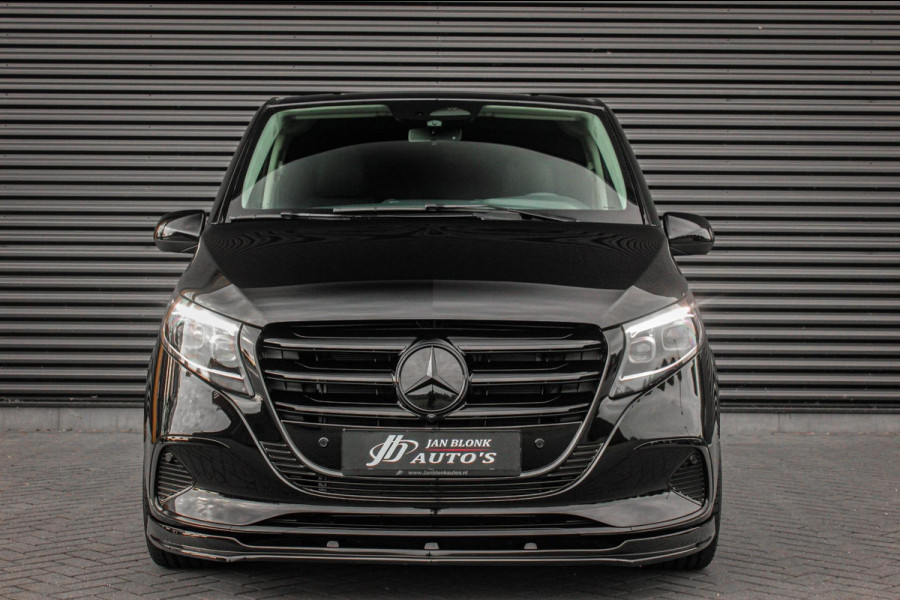 Mercedes-Benz Vito 119 CDI L3 SPORT DUBBEL CABINE / DC / BPM VRIJ / FULL BLACK / 2X SCHUIFDEUREN / AMG / VERLAAGD / APPLE CARPLAY