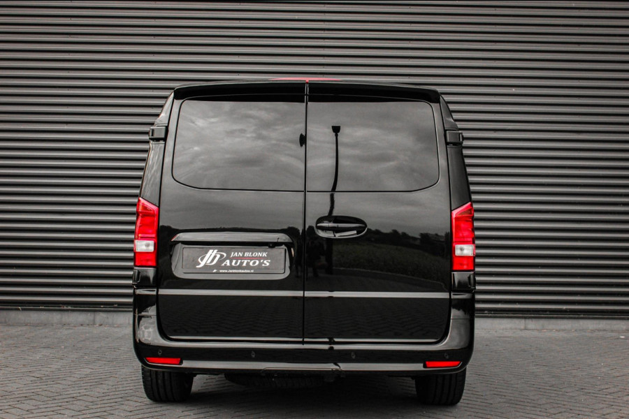 Mercedes-Benz Vito 119 CDI L3 SPORT DUBBEL CABINE / DC / BPM VRIJ / FULL BLACK / 2X SCHUIFDEUREN / AMG / VERLAAGD / APPLE CARPLAY