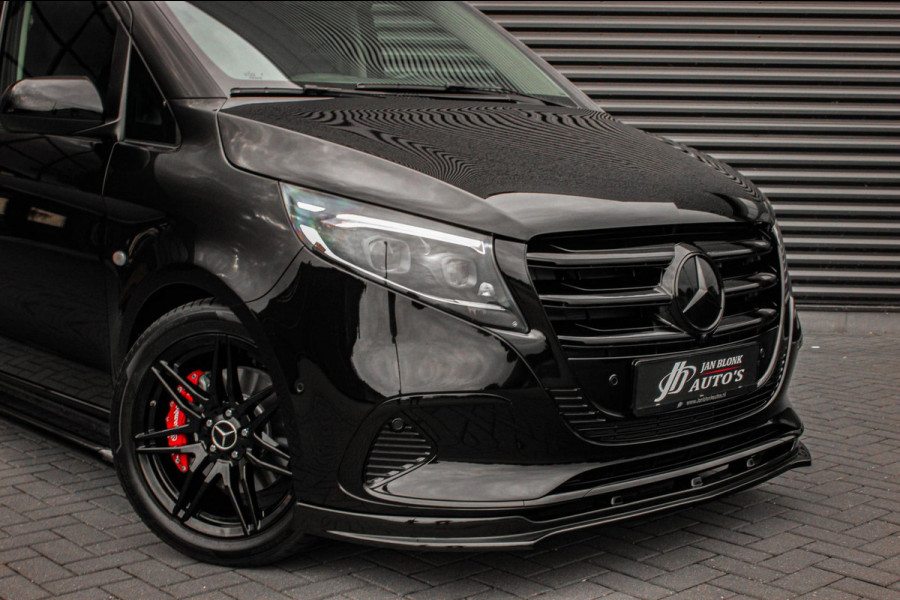 Mercedes-Benz Vito 119 CDI L3 SPORT DUBBEL CABINE / DC / BPM VRIJ / FULL BLACK / 2X SCHUIFDEUREN / AMG / VERLAAGD / APPLE CARPLAY