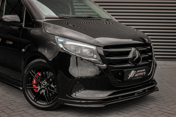 Mercedes-Benz Vito 119 CDI L3 SPORT DUBBEL CABINE / DC / BPM VRIJ / FULL BLACK / 2X SCHUIFDEUREN / AMG / VERLAAGD / APPLE CARPLAY